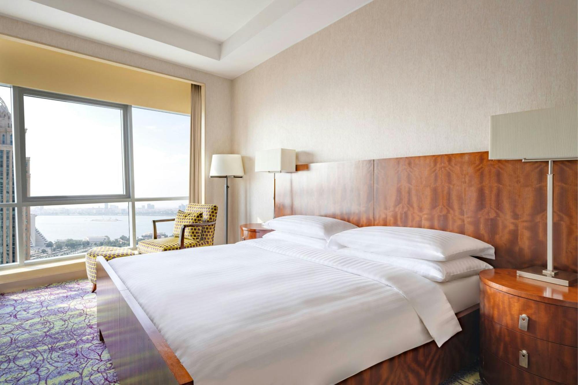 Qabila Westbay Hotel By Marriott Doha Kültér fotó A bedroom at the hotel