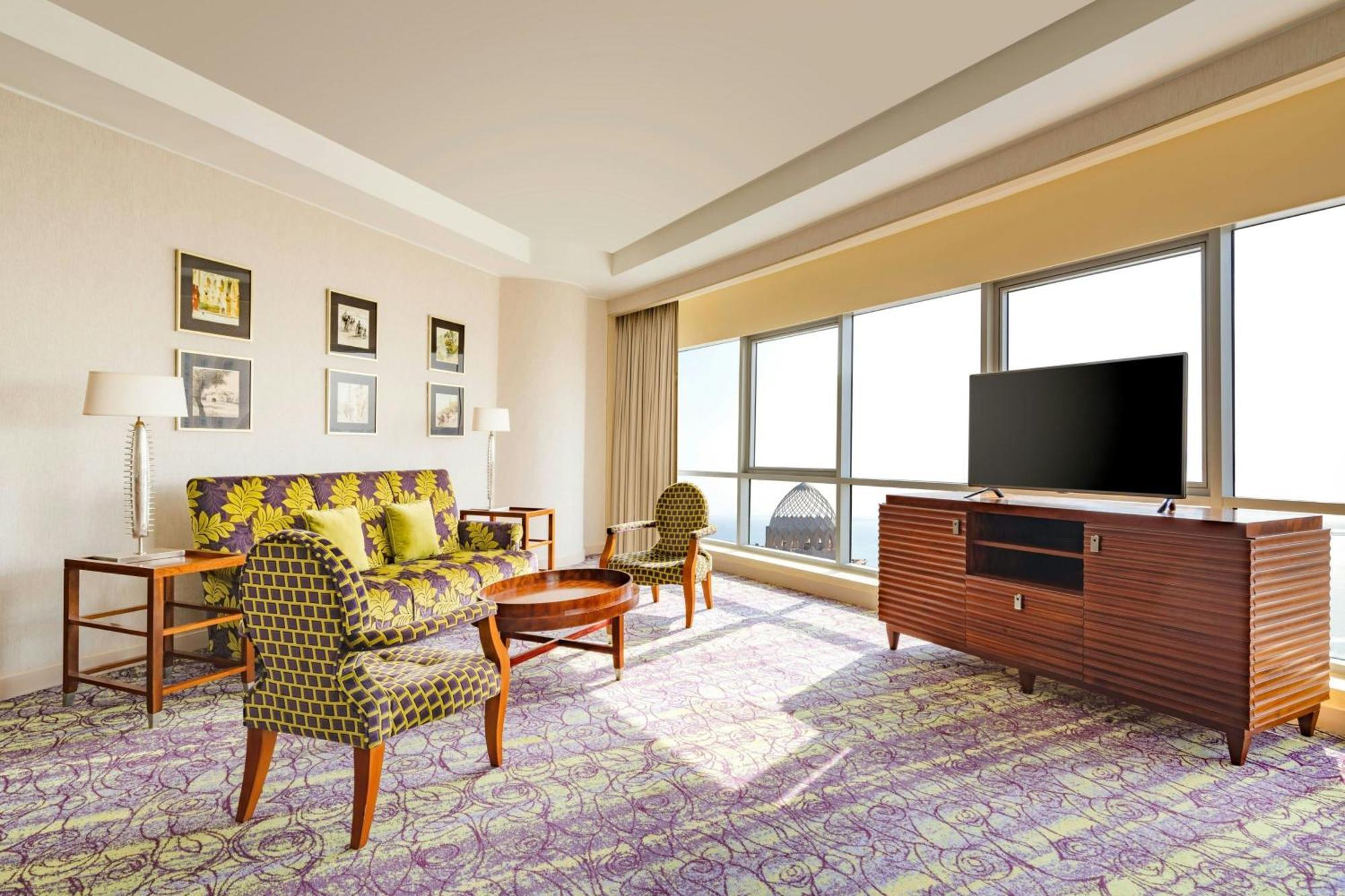 Qabila Westbay Hotel By Marriott Doha Kültér fotó Living room